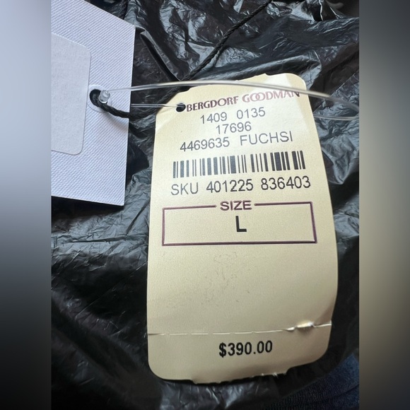 The ATTICO Fuchia Sheen Side Tie Bikini Set - Picture 8 of 11